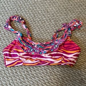 Tie back bikini top